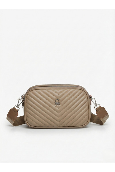 ÜçKol Ticaret Terra Model V Patterned Thick Strap Crossbody Women's Bag