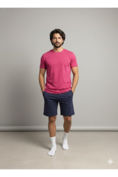 Ayans Pijama قماش قابل للتمدد طقم بيجامة كابري من القطن الممشط