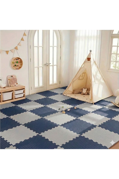 CARPAZAR 24 lü Puzzle Set Eva Tatami Minder Zemin Kaplama Oyun Spor Halısı 50...