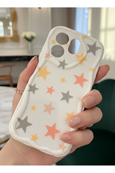 TechTrove حافظة إنفينيكس هوت 50i وسمارت 9 المتوافقة ذات النمط النجمي الباستيل...