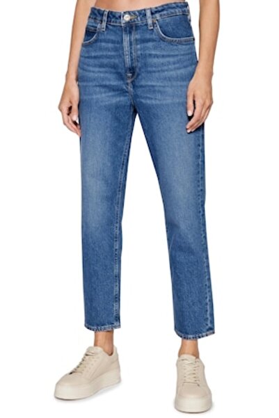 Lee Women's Jeans - Blue Denim, Slim Fit, High Waist W28-L33