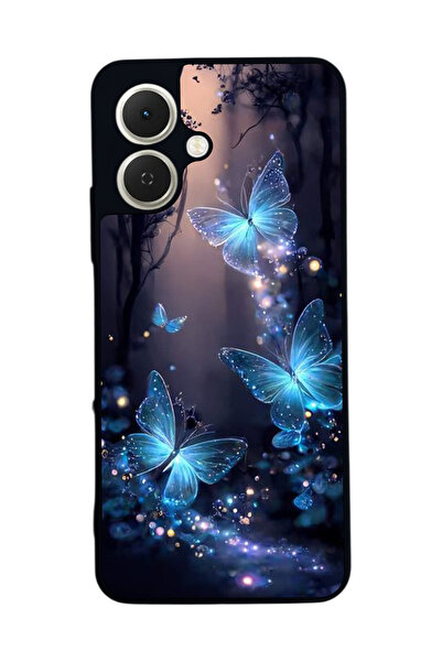 TECNO متوافق مع Spark GO 2 مطبوع ، أسود غير لامع، سيليكون ناعم، واقي، غطاء ممتص للصدمات، حافظة