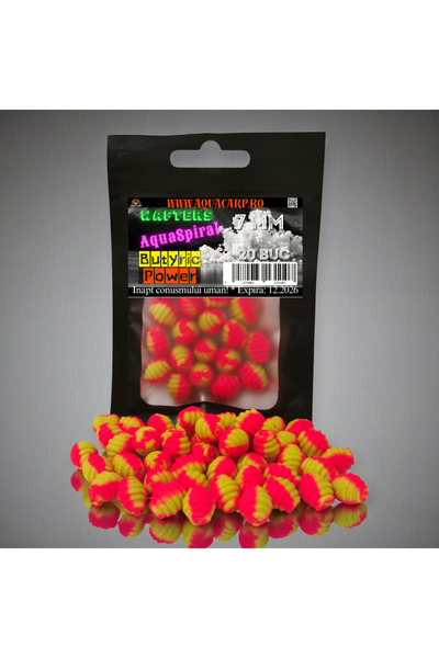 Aqua Wafters AquaSpiral 7mm ButyricPower 20 buc