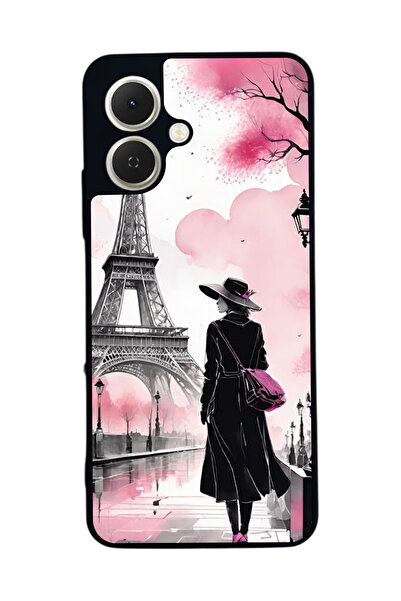 TECNO متوافق مع Spark GO 2 مطبوع ، أسود غير لامع، سيليكون ناعم، واقي، غطاء ممتص للصدمات، حافظة