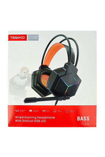TRANYOO Gaming headset with microphone T-H4