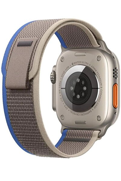 Generic Adjustable Nylon Braided Smart Watch Band - Compatible with iWatch & Sizes 38-49mm