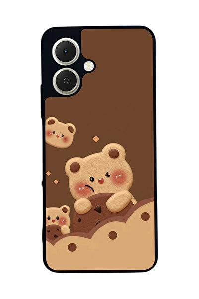 TECNO متوافق مع Spark GO 2 مطبوع ، أسود غير لامع، سيليكون ناعم، واقي، غطاء ممتص للصدمات، حافظة