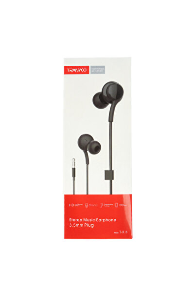 TRANYOO Stereo audio handsfree with T-R18 jack connector
