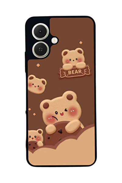 TECNO متوافق مع Spark GO 2 مطبوع ، أسود غير لامع، سيليكون ناعم، واقي، غطاء ممتص للصدمات، حافظة