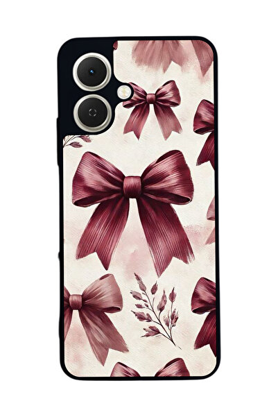 TECNO Spark GO 2 Uyumlu Baskılı, Mat Siyah,Yumuşak Silikon, Koruyucu,Şok Emici Kapak,Kılıf