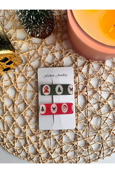 Lazer Store Novogodišnji set kopči sa temom Nove godine Sa deznom (2 komada),...