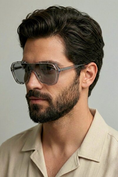 Roger Bacon Maybach Model Gray Men's Sunglasses