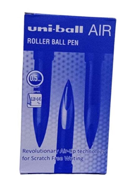 UNİ-BALL قلم حبر جاف أزرق من نوع AIR، برأس 0.5 مم