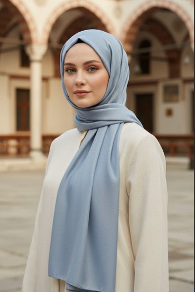 NESSCARF Women's Shawl Lycra Polyester Fabric Fresh Shawl Rectangular 75X190