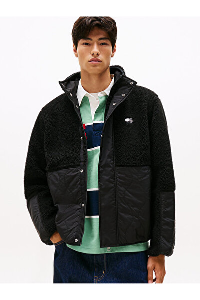Tommy Hilfiger Erkek Siyah Ceket