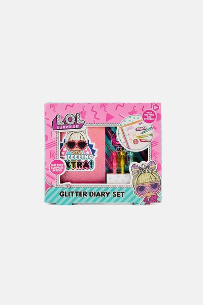 L.O.L. SURPRISE Glitter Diary Set