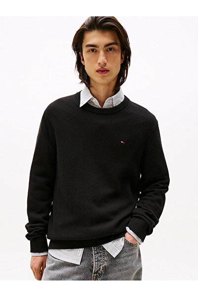 Tommy Hilfiger Men's Black Knitwear Sweater
