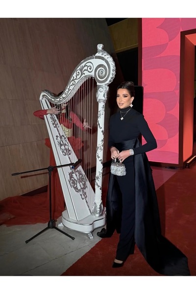 hind fashion فستان سهره مخمل انيق