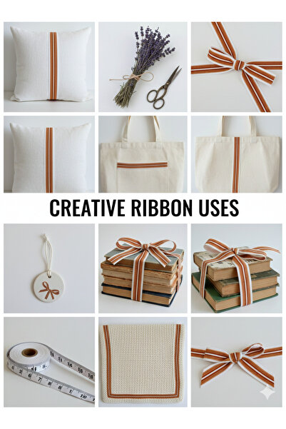 satab Fransız çizgili grogren 5 metre