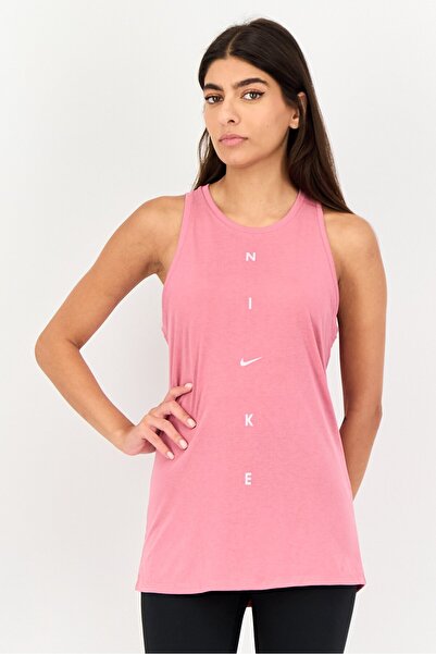 Nike Women Sportswear Fit Sleeveless Training Tank Top, Pink