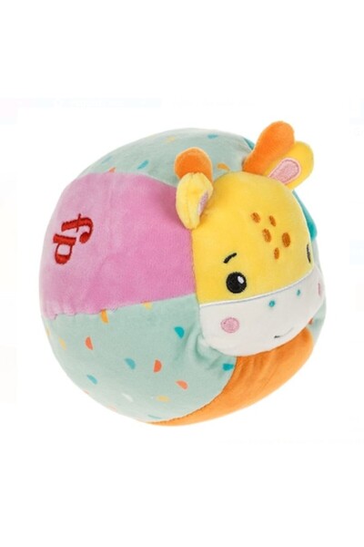 Dreamer Minge zornăitoare textilă - Girafă, 12 cm