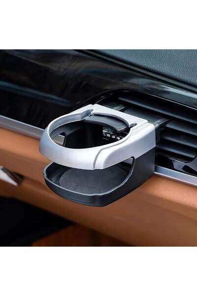 AMIO Suport auto universal pentru pahare, montaj in grila de ventilatie, culo...