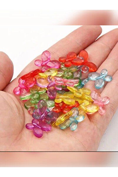 Umut 10 bucăți de huse transparente colorate cu figurine de fluturi pentru te...