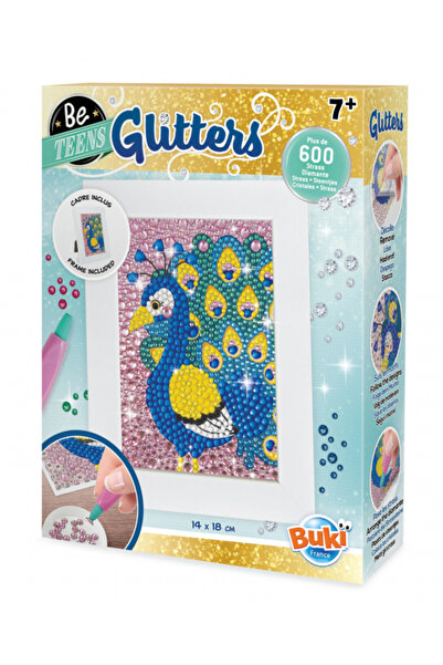 Buki France Glitters Peacock - Creative Set with 600 Beads