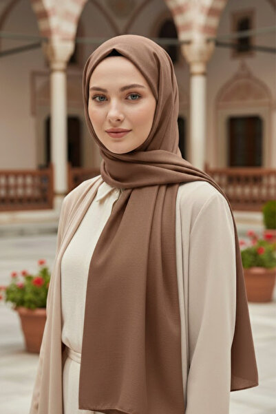 NESSCARF Women's Shawl Lycra Polyester Fabric Fresh Shawl Rectangular 75X190