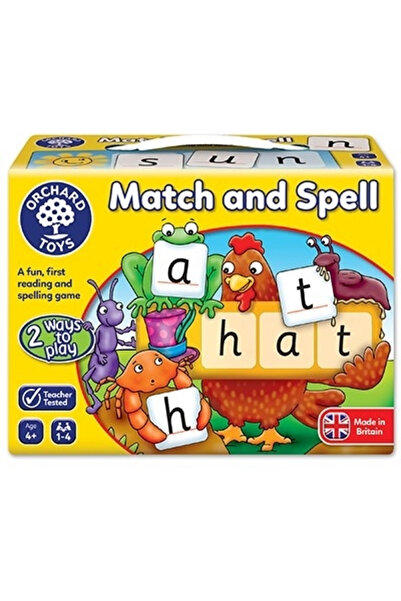 Orchard Toys Potrivește și Ortografiază - Joc Educațional de Potrivire și Ort...
