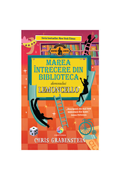 Corint Marea cursă a domnului Lemoncello prin bibliotecă (Vol. 3) - Chris Gra...