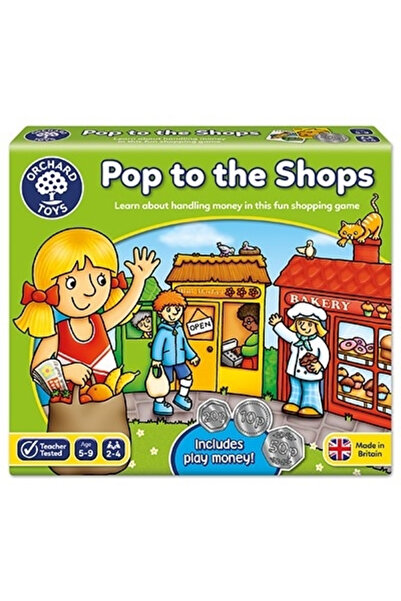 Orchard Toys POP TO THE SHOPS - Joc educativ de cumpărături (Orchard Toys)