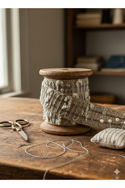 satab French 40mm Jacquard Ribbon 5Meters