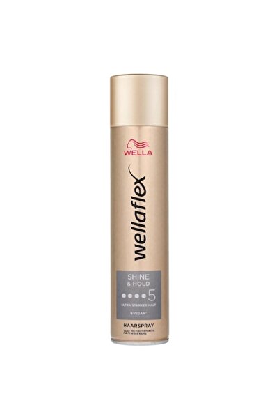 wellaflex Fixativ Shine & Hold nr. 5, protecție UV, 250 ml