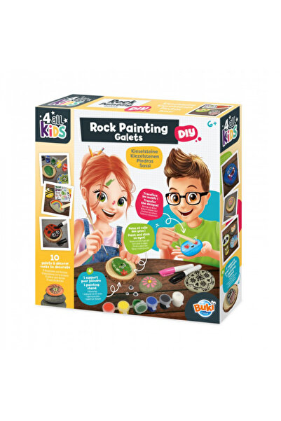 Buki France Pictură pe piatră - Joc educativ și interactiv pentru copii