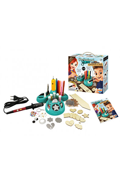 Buki France Atelier profesional de gravură pentru copii - Set de artizanat,