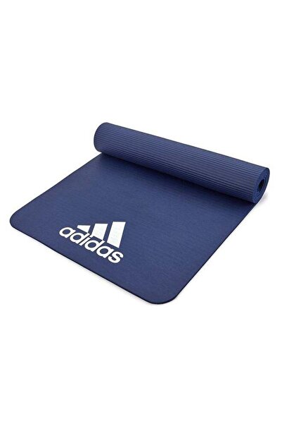 adidas 7mm Durable Non-Slip Fitness Mat for Yoga, Aerobics and Core Exercises - Blue