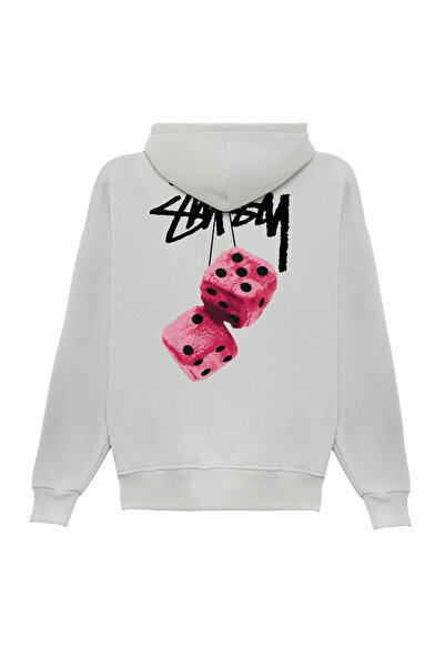 THE RULE Hanorac unisex Stüssy Zar cu imprimeu supradimensionat croială largă...