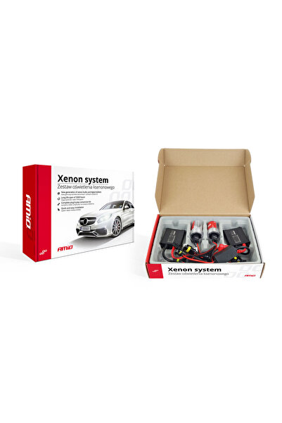 AMIO Kit XENON AC model SLIM, compatibil HB4, 9006, 35W, 9-16V, 4300K, destin...