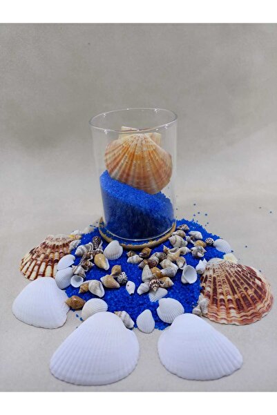 Royall Craft Mavi Kum + Deniz Kabuklu Set - Dekor, Hobi, Teraryum, Akvaryum S...