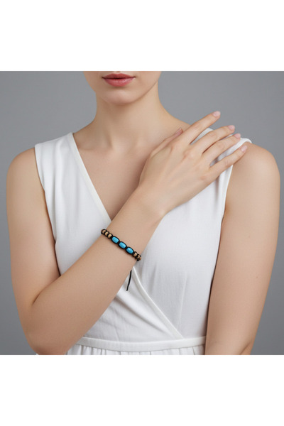 ilisio Bratara artizanala Turquoise Spirit