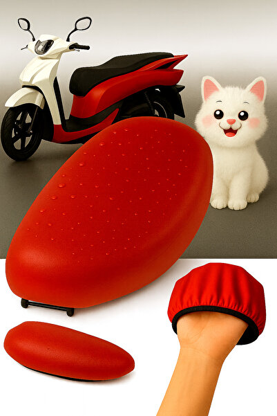 lawrenceshop Husa pentru șa din piele pentru motocicletă Arora Cappucino, impermeabilă