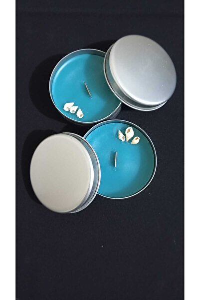 SAGA DEKORASYON & HEDİYELİK metal kutu kokulu mum