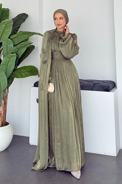 Sezi Moda Giyim فستان سهرة فيرونيكا مع عباءة