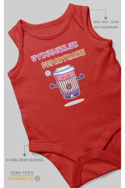 MorivoKids Department Printed Baby Bodysuit – Bodysuit with Snap Fasteners | ...