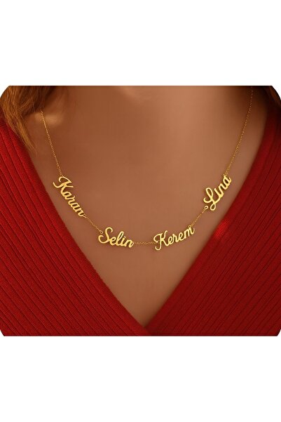 SEZİNİN TAKI DÜKKANI 925 ayar gümüş isimli aile kolyesi