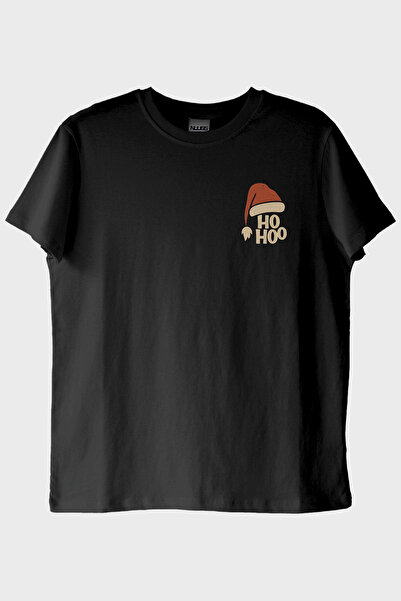 Generic Brand Ho Ho Hat Black T-Shirt