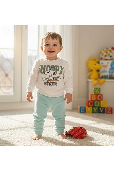 FURYATEX Linia personaj cu imprimeu cu glugă Set dublu Sweat tricou Trening u...