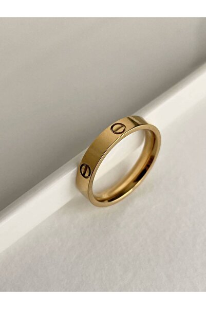 Luparadis خاتم ذهبي بتصميم رقيق بدون أحجار من كارتييه