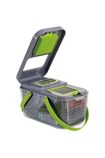 ADESSNA Răzătoare multifuncțională 16 în 1 pentru fructe și legume, lame din ...